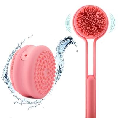 2019 Electric Shower Brush Bathroom Brush Massage Spa Tool Long-Handled Bath Body Cleaning Accessories